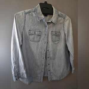 Women's Blue Denim Shirt